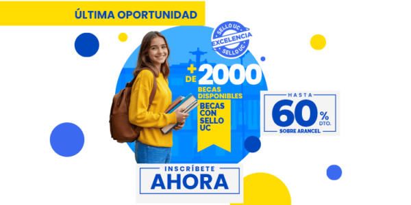 Segunda convocatoria abierta: ¡Última oportunidad para postular a Beca Preuniversitario UC 2026!
